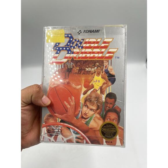 Double Dribble NES Nintendo Complete CIB Condition Circle Seal - Picture 14 of 16
